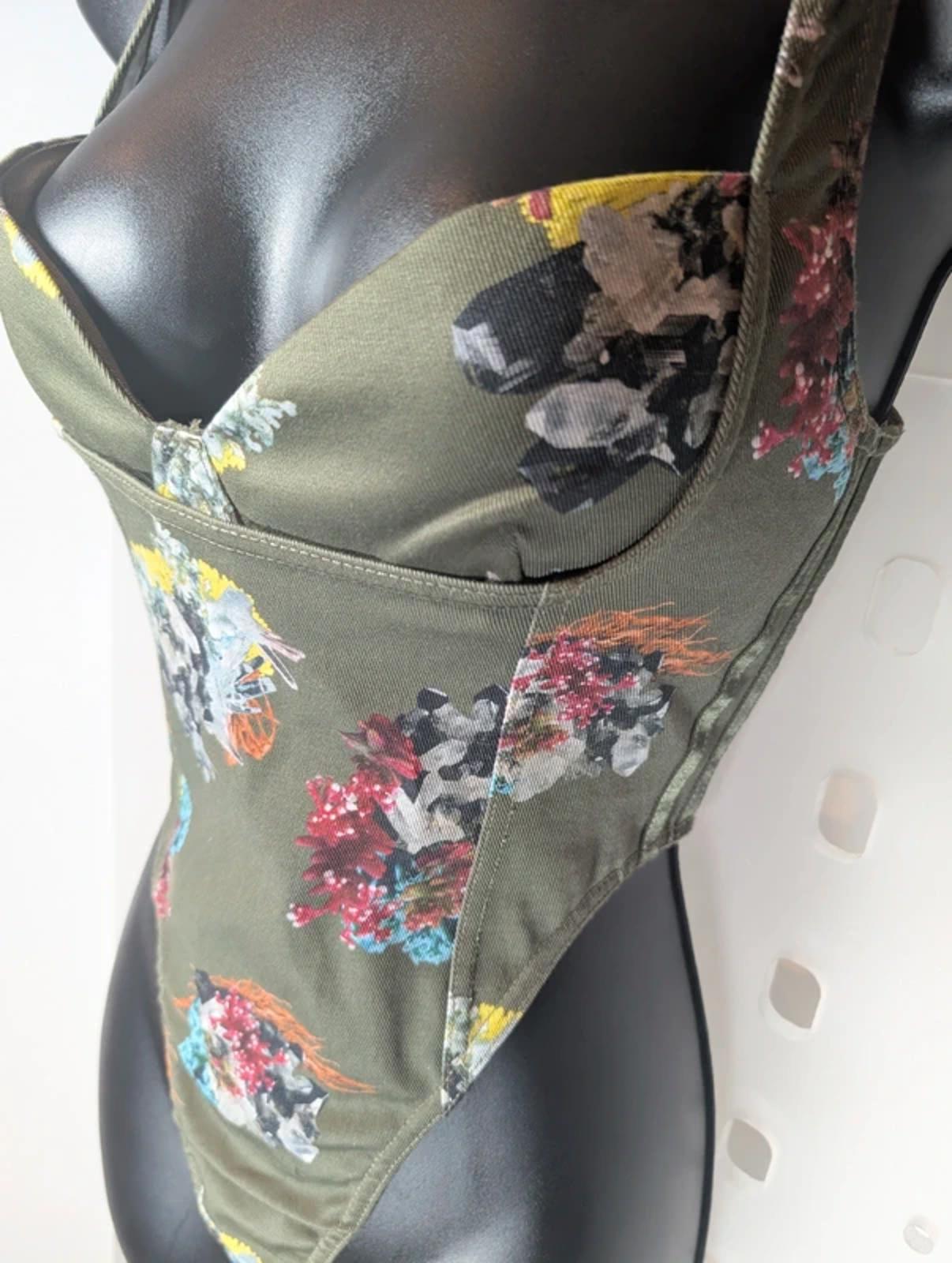 Ivy Park x Adidas Corset Bodysuit UK 8/10 – Structured Athleisure