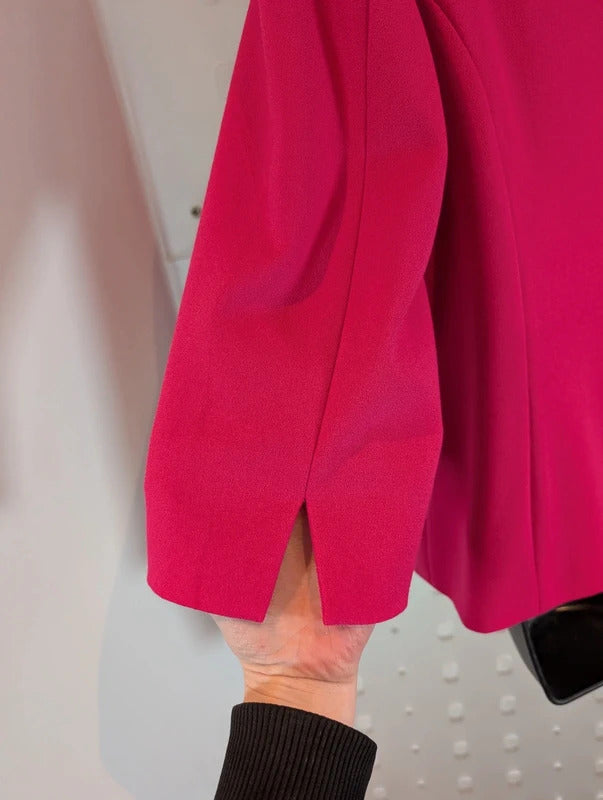Eleganzé Fuchsia Pink Tailored Jacket UK12