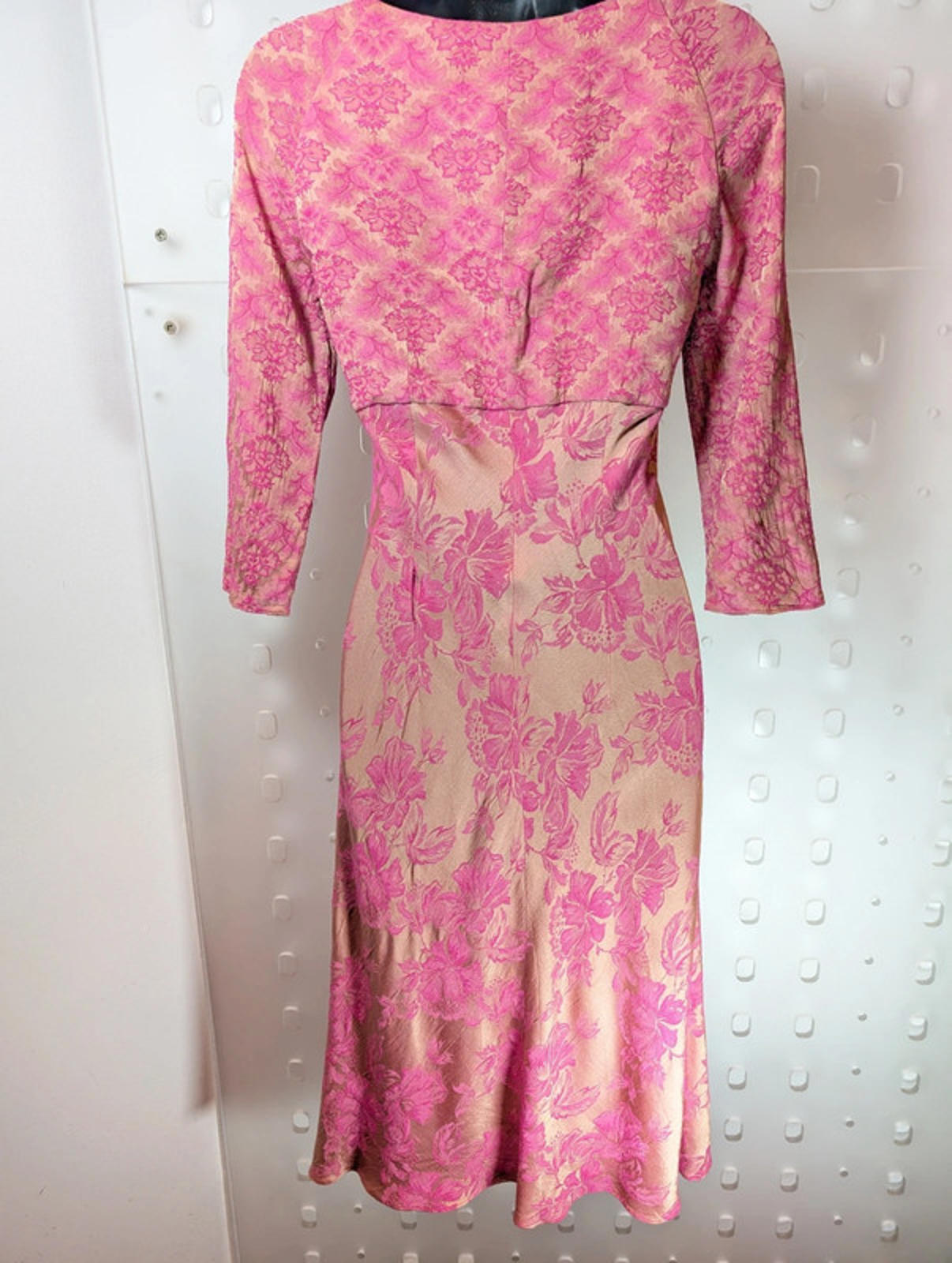 Karen Millen Early / Archive Floral Midi Dress – Size 0