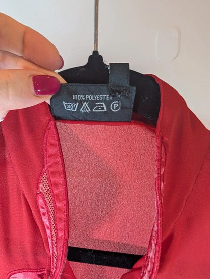 Vintage Jacques Vert Pearl Button Blouse 80s Hong Kong