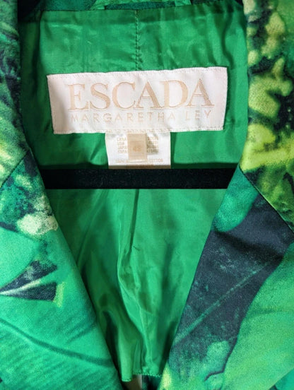 Escada Margaretha Ley tropical short-sleeve jacket – EU 42 (UK 10–12)
