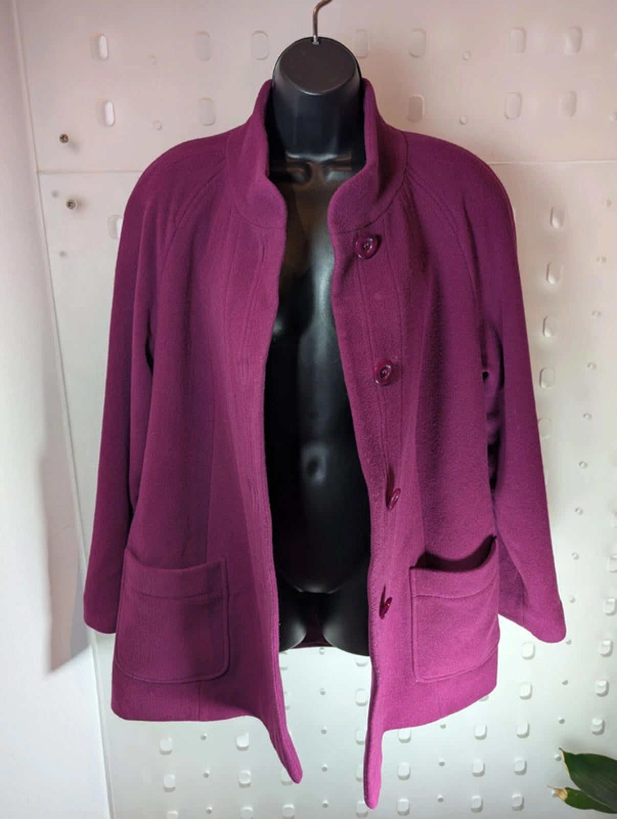 Eastex wool-blend jacket, UK 14