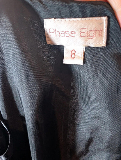 Phase Eight Textured Gothic Midi Skirt – Size 8