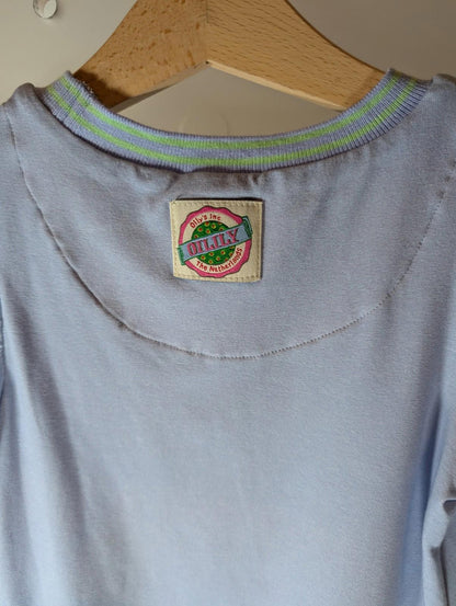 Oilily organic cotton duck print jersey dress with pockets – age 5 – BNWT