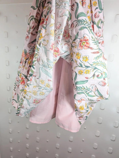 Haute Hippie Kids Floral Occasion Dress Pink Age 5-6