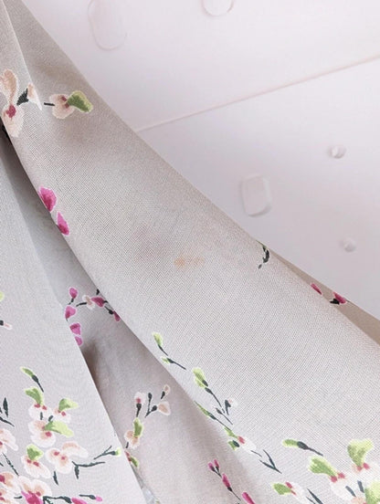 Vintage St Michael M&S Floral Blouse UK18–20 Viscose Frill Sleeve