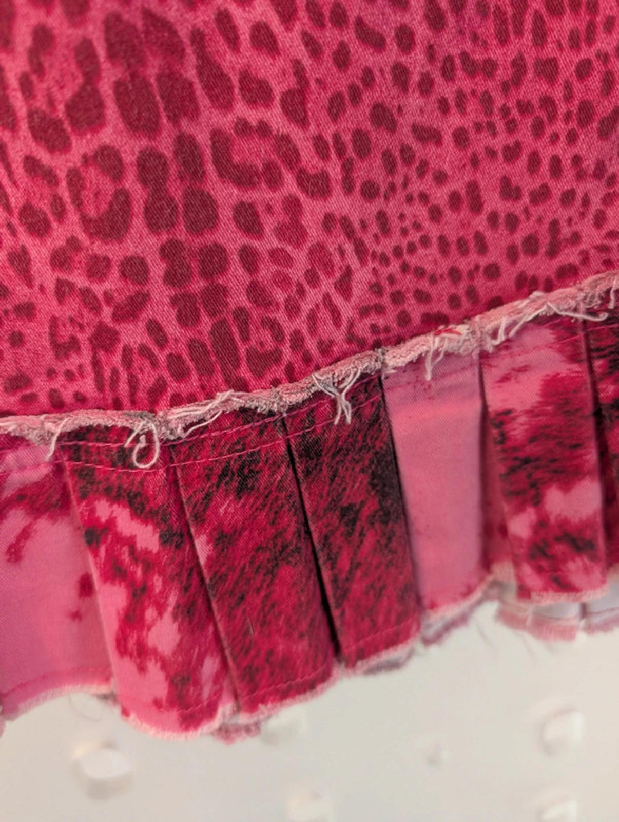 Roberto Cavalli Angels pink leopard skirt (age 10-12 / IT 40)