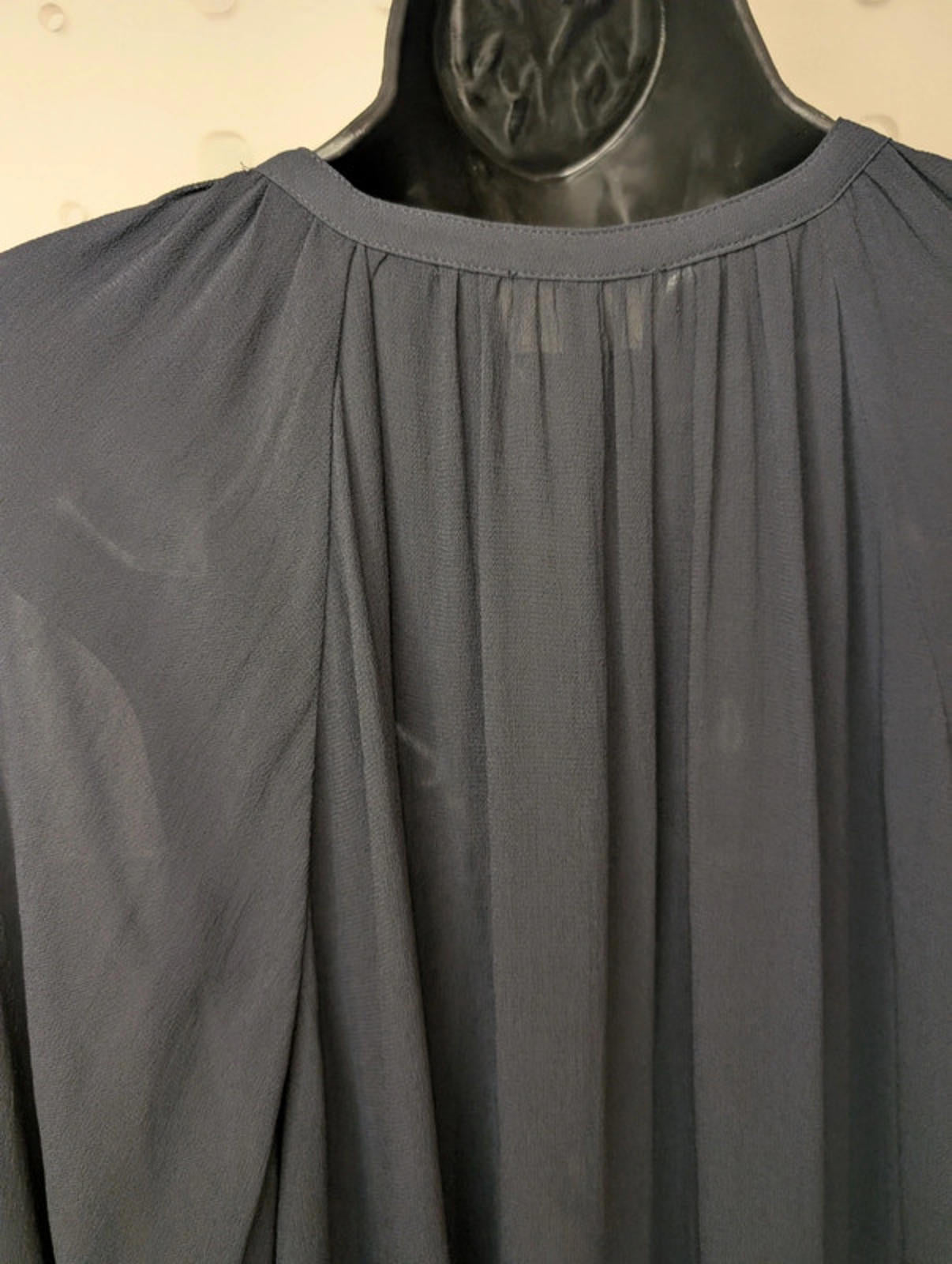 American Vintage sheer black kaftan dress