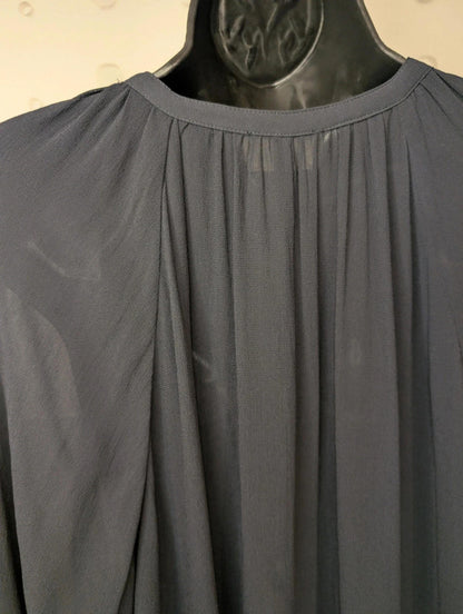 American Vintage sheer black kaftan dress