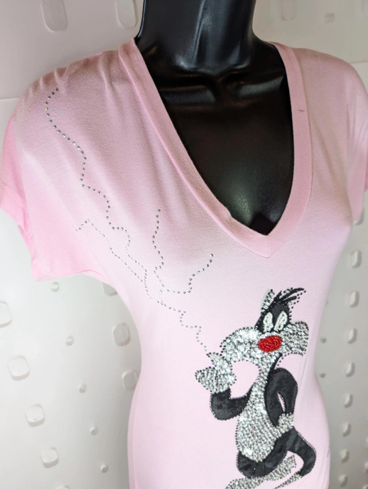 Iceberg Sylvester Appliqué Longline T-Shirt Made in Italy Size S