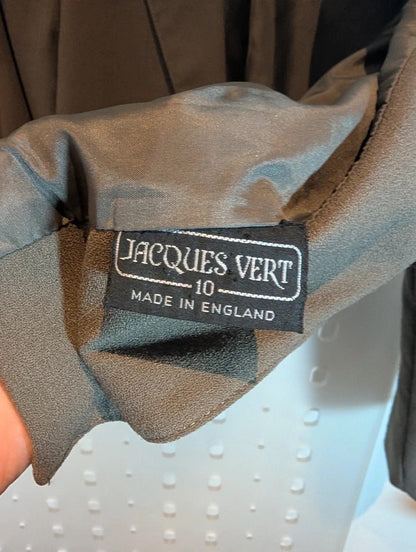 Vintage Jacques Vert Cropped Wool Blend Jacket UK10 Made in England