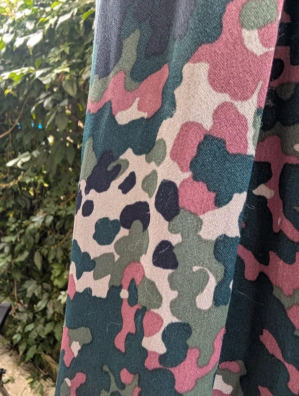 Samsøe Samsøe Hamil Dress Plum Camo Print Size M