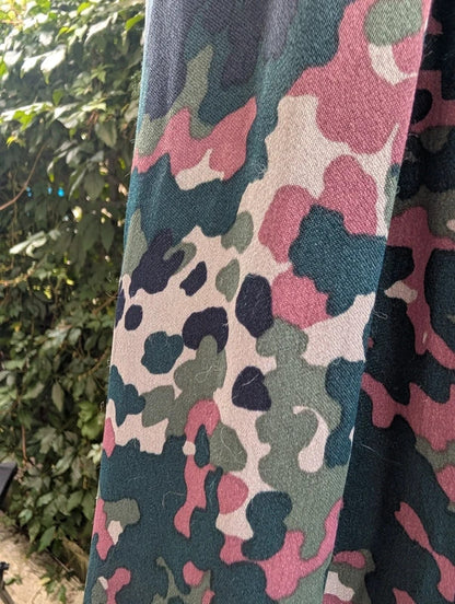 Samsøe Samsøe Hamil Dress Plum Camo Print Size M