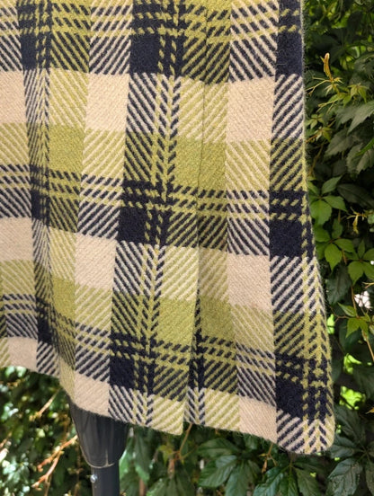 Hobbs Wool Check Mini Skirt Heritage Plaid UK8