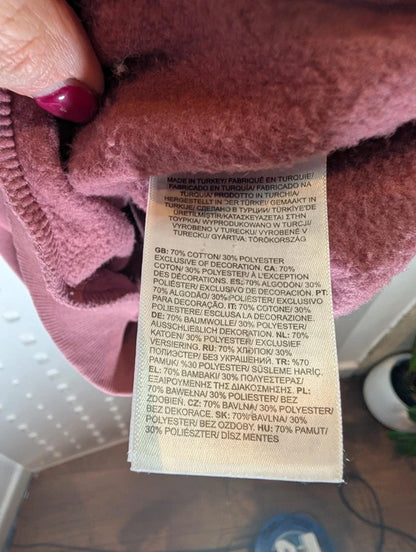 The North Face Box Logo Hoodie XS Black Pullover