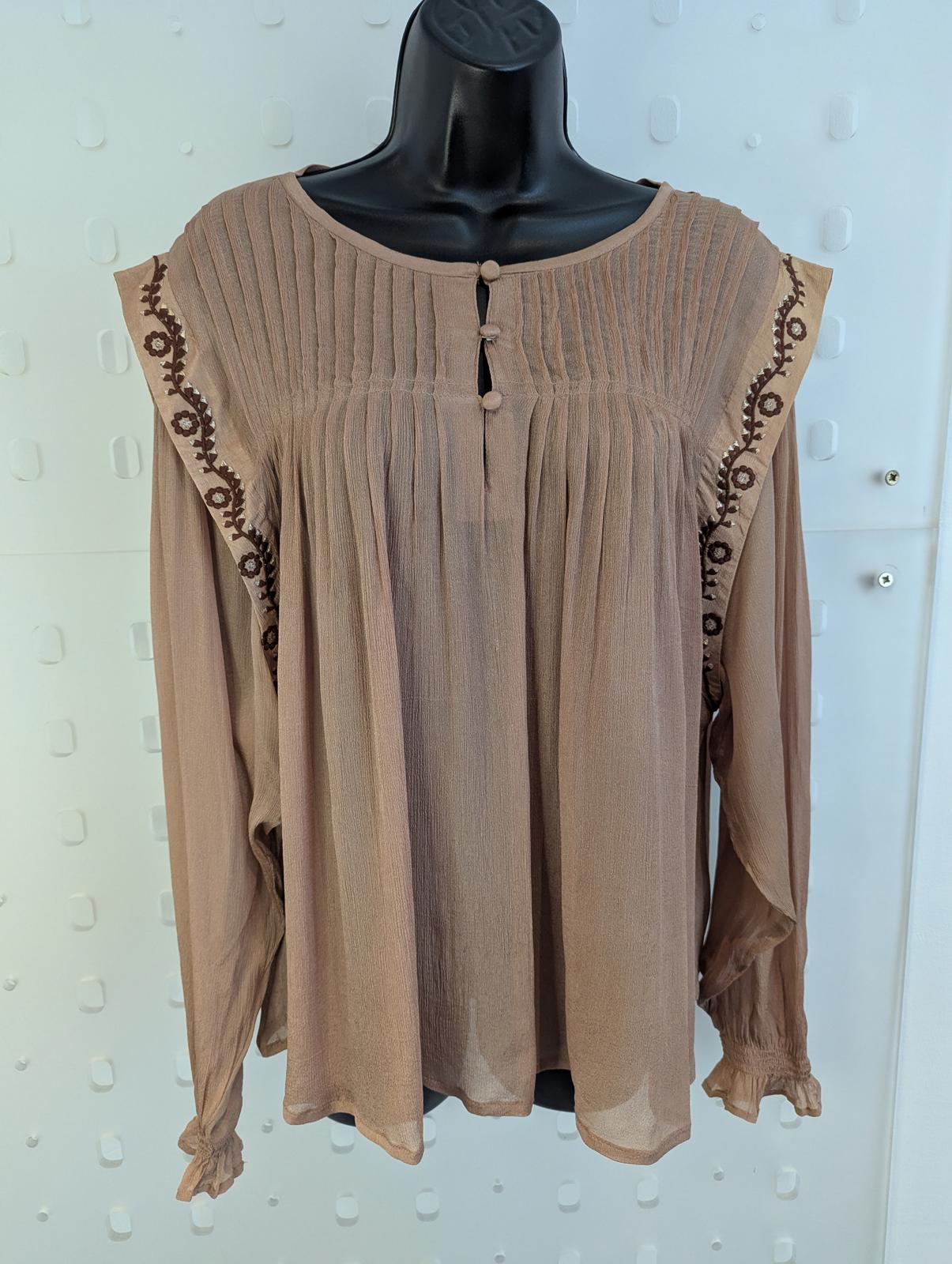 Louizon Paris Sheer Blouse Size T3 (L) BNWT