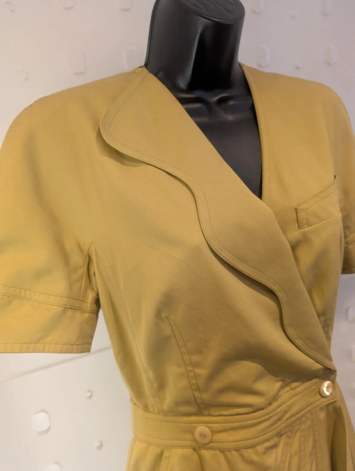Escada Vintage Faux Wrap Dress – EU36
