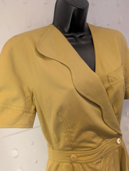 Escada Vintage Faux Wrap Dress – EU36