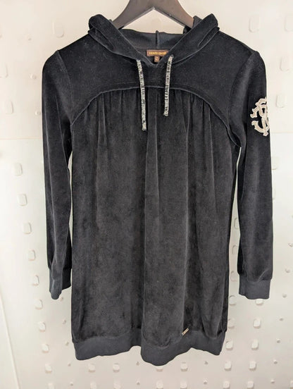 Roberto Cavalli Junior Velour Hoodie Dress Age 10 / 154cm
