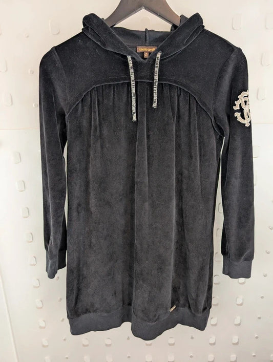Roberto Cavalli Junior Velour Hoodie Dress Age 10 / 154cm