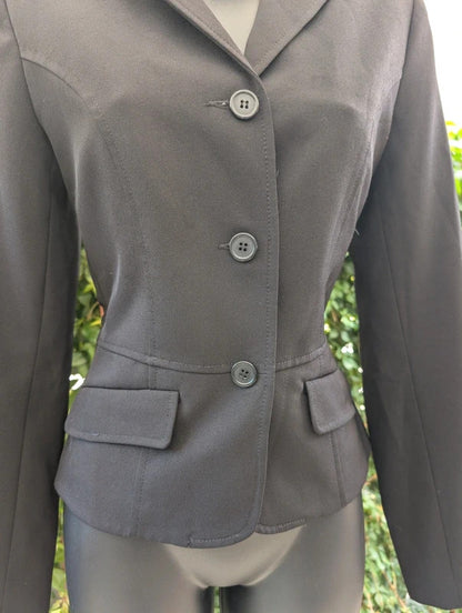 Hennes Collection Fitted Black Blazer UK10