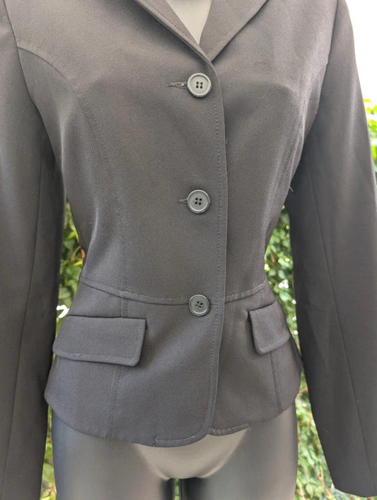 Hennes Collection Fitted Black Blazer UK10