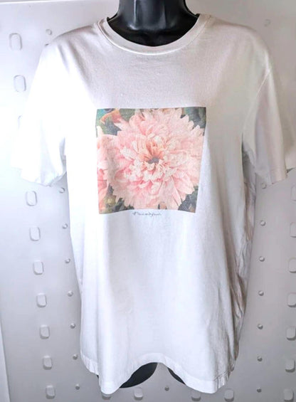 Paul Smith dahlia floral print T-shirt oversized boxy fit small