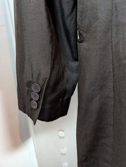 Vintage Umberto Ginocchietti Silk Linen Blazer – IT 42 (UK 10) | Made in Italy