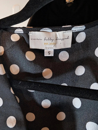 Never Fully Dressed Polka Dot High-Low Dress Size Small