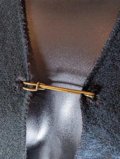 Max Studio colour-block knit cape / poncho – one size