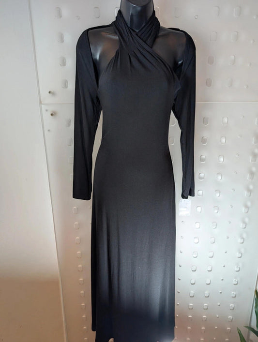 Fourteen Place pleated maxi dress – new with tags