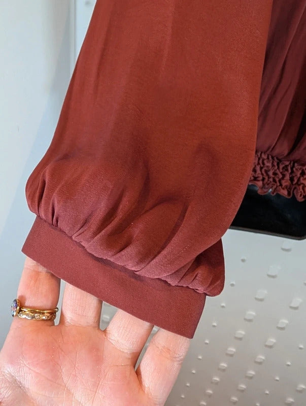 Second Female Rikka Dusty Rose Blouse EU36 Small