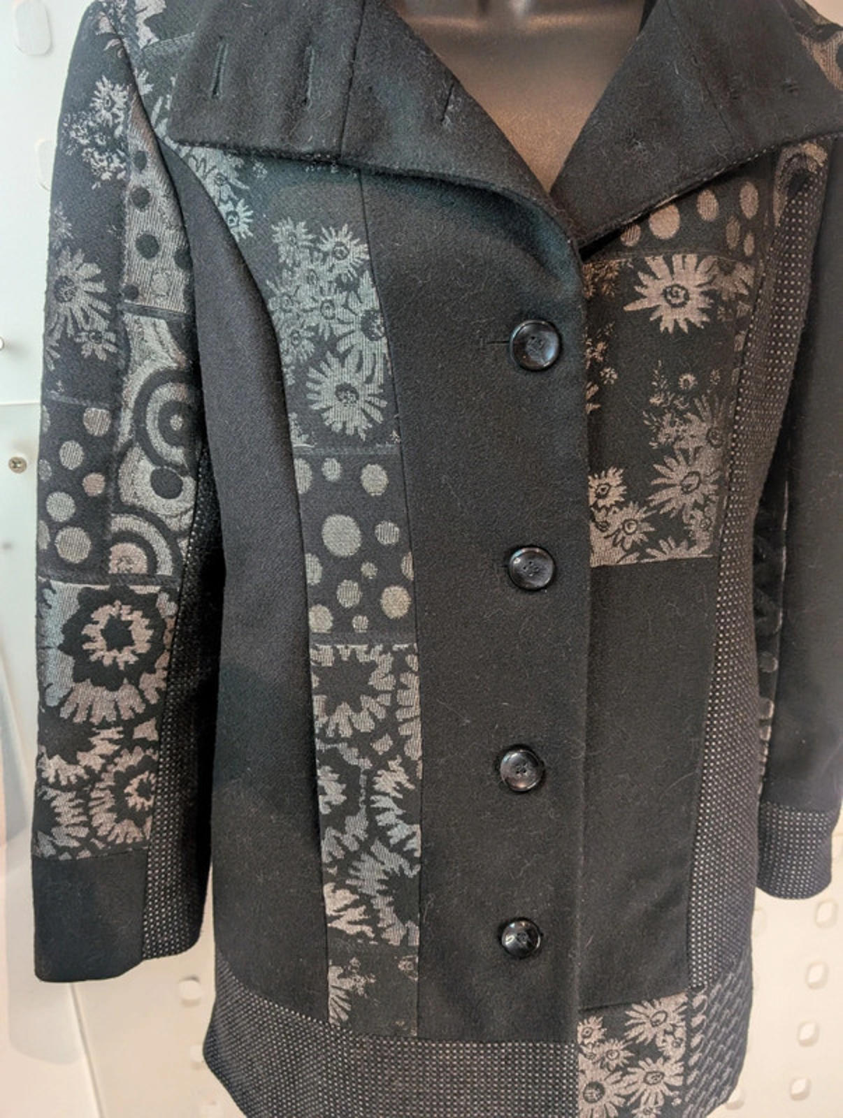 Pomodoro wool blend coat – UK 12