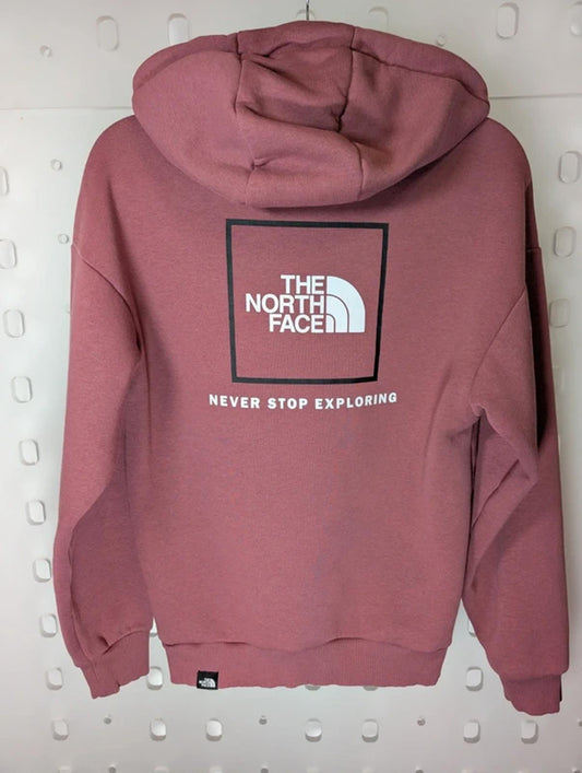 The North Face Box Logo Hoodie XS Black Pullover