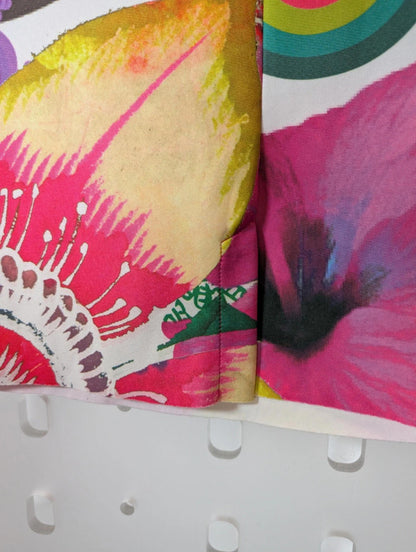 Desigual Stretch Graphic Pencil Skirt Size S