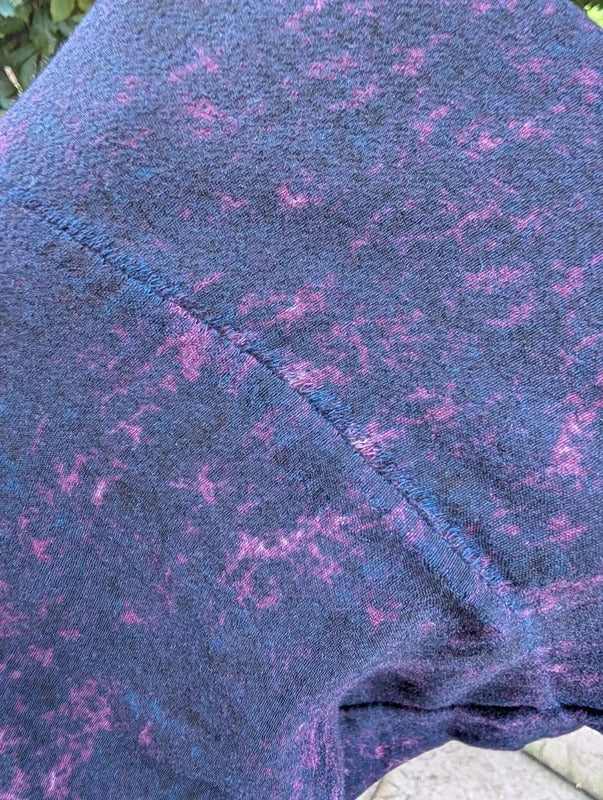 COS Printed Shift Dress Plum Purple EU38