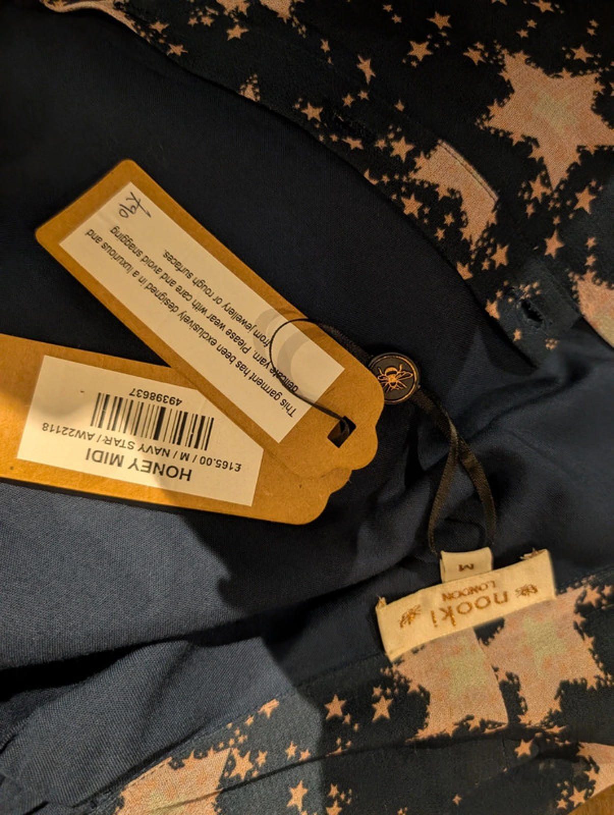 Nooki London “Honey” Midi Dress – Size M