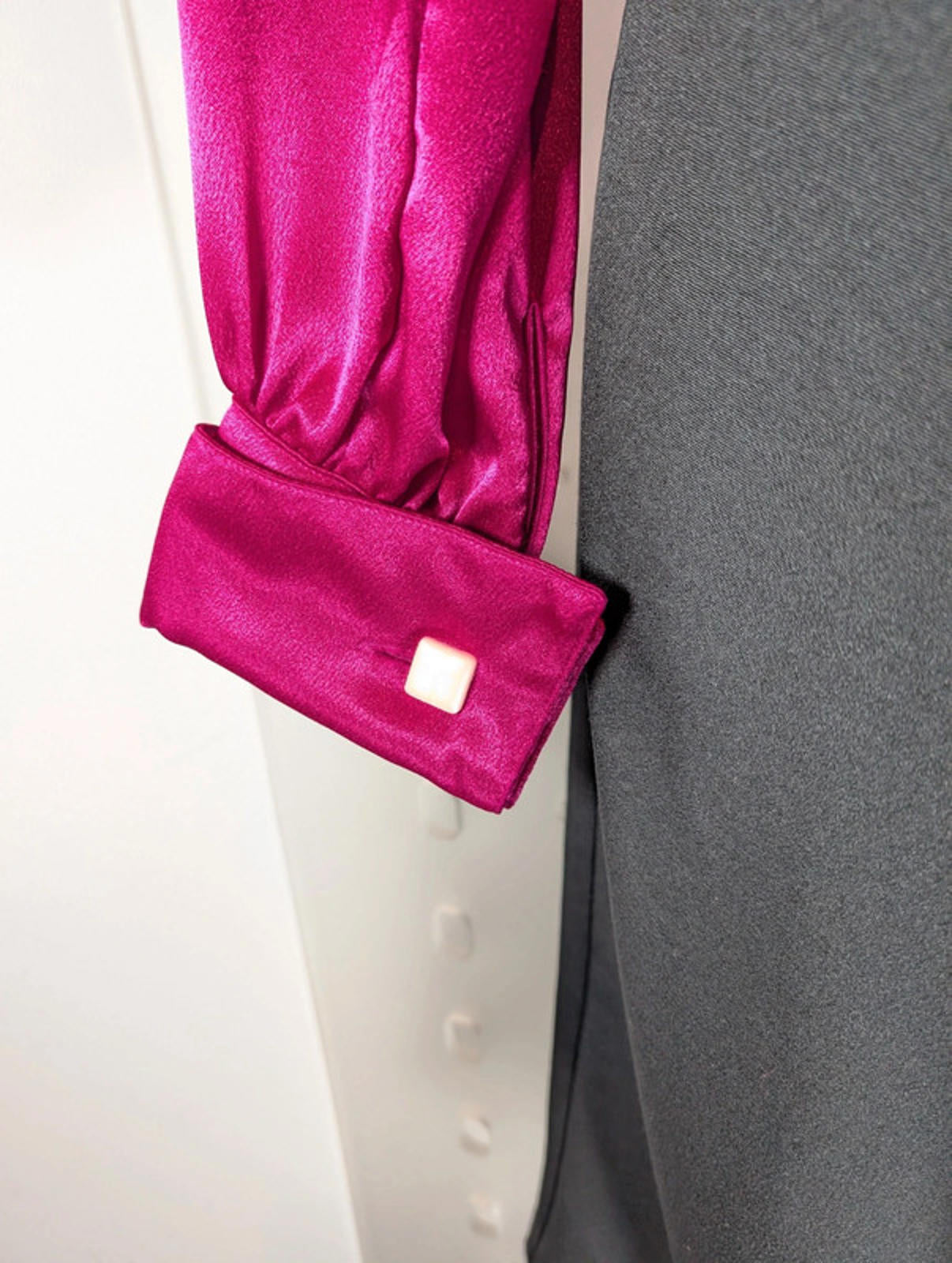 Vintage Berkertex power dress with original belt UK8