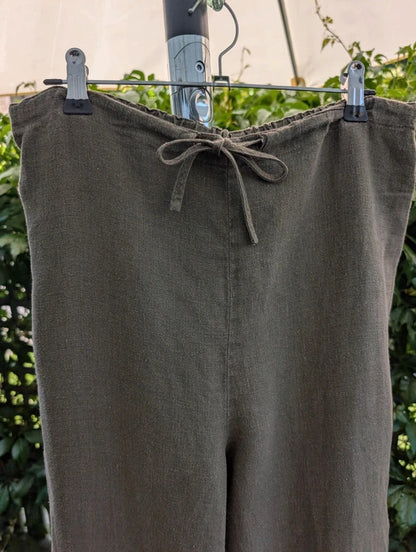 Vintage Marilyn Anselm for Hobbs Pure Linen Trousers UK10