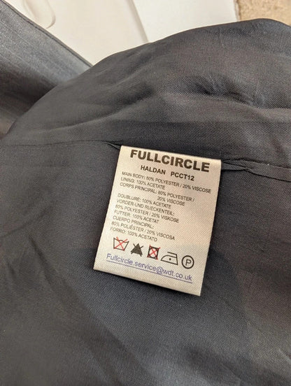 Full Circle Grey Tailored Riding Jacket Blazer UK12
