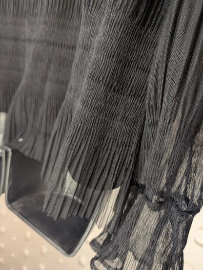 Silvian Heach sheer blouse – size M