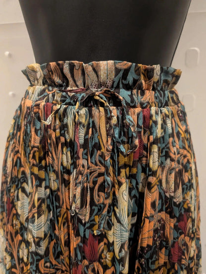 Next x Morris & Co. Pleated Midi Skirt – UK 8 / EUR 36