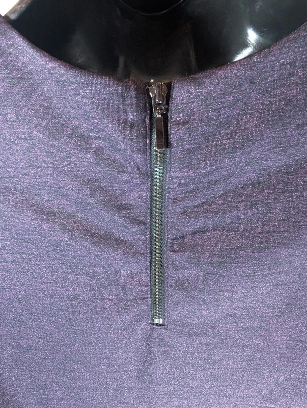 Calvin Klein Purple Sparkle Stretch Top | XS / UK 6–8