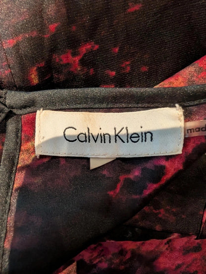 Calvin Klein printed dress dress - medium