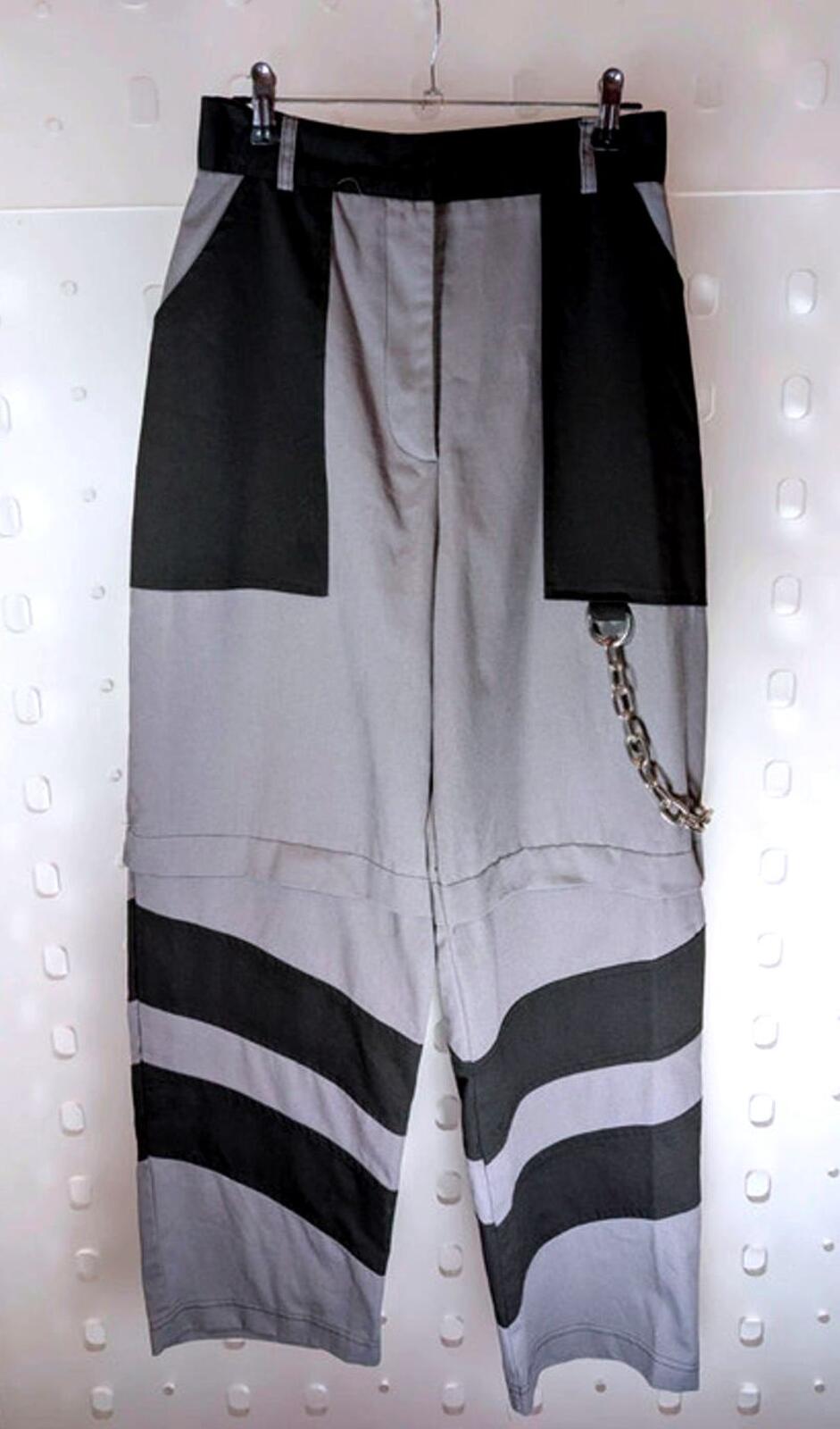 Ragged Priest Colour Block Trousers | W26 L28 | Alt Grunge Chain