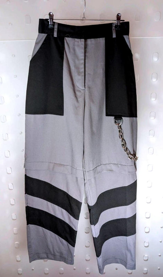 Ragged Priest Colour Block Trousers | W26 L28 | Alt Grunge Chain