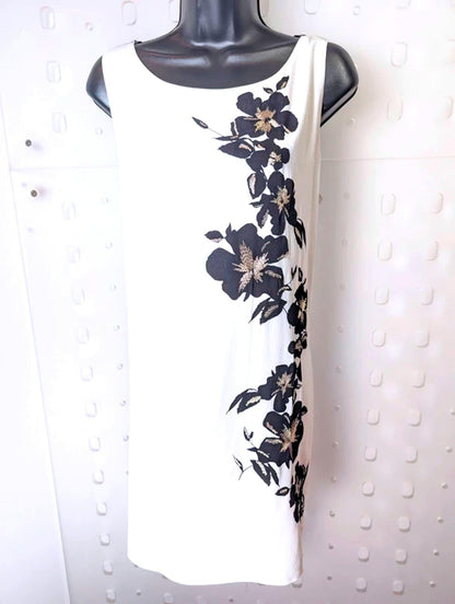 Mint Velvet UK14 Embroidered Tabard Top