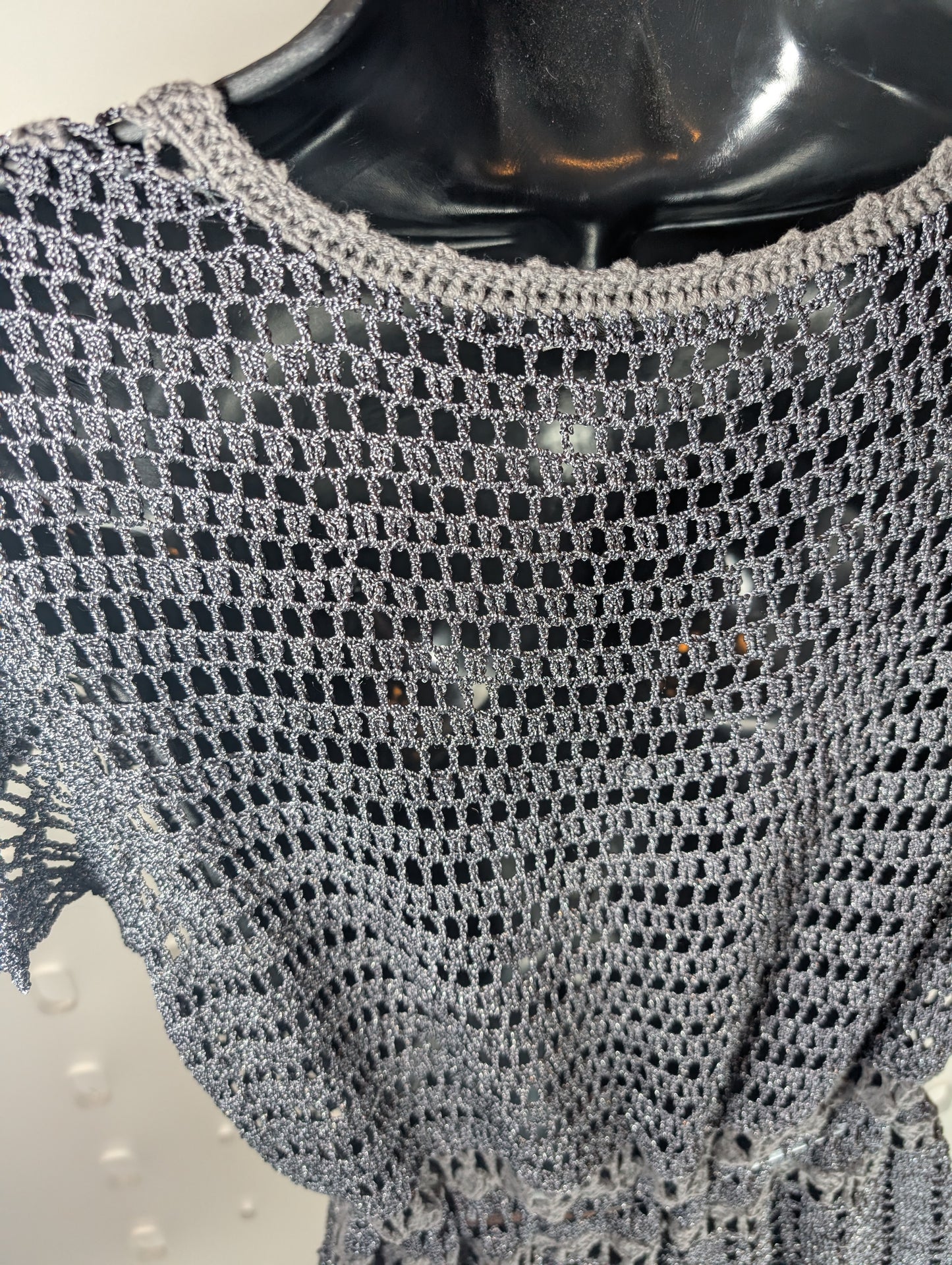 Marks & Spencer Crochet Tie-Waist Top – Estimated UK 12