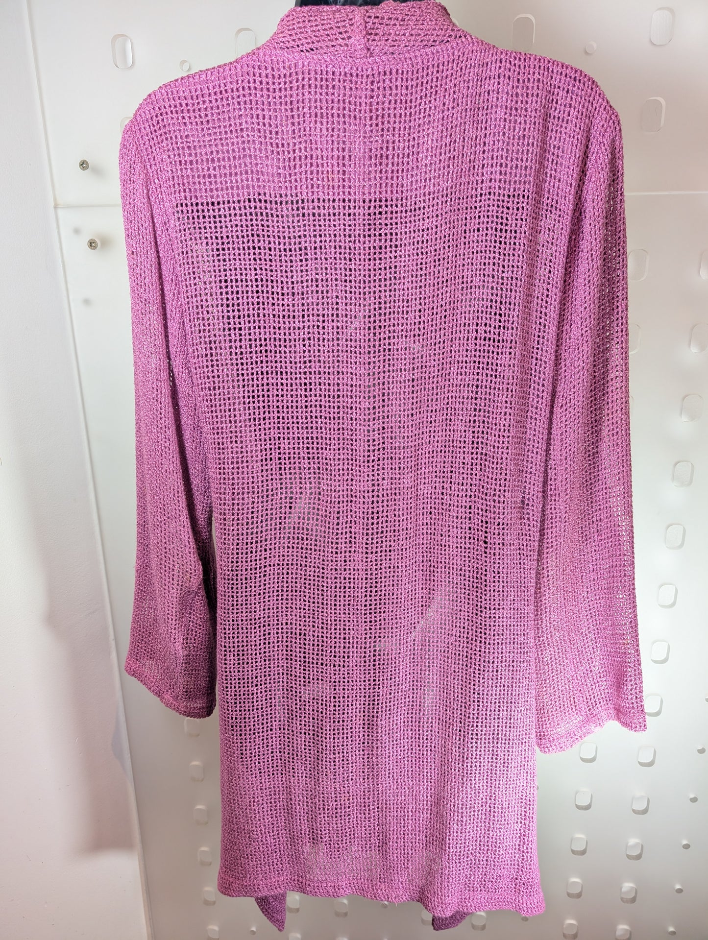 Masai tie-waist waterfall cardigan