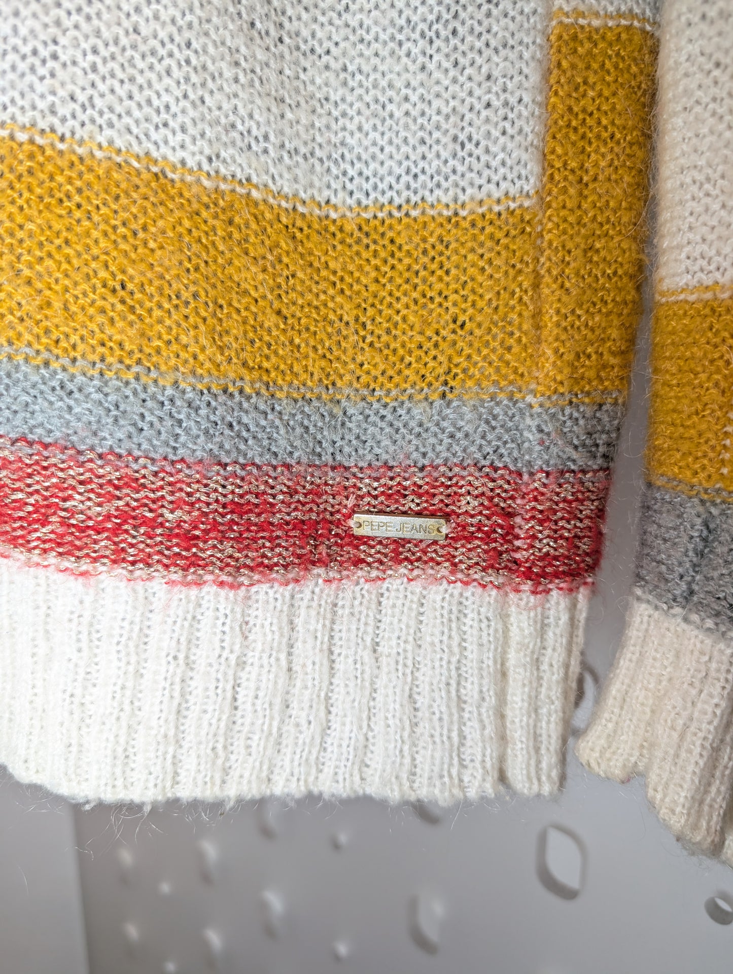 Pepe Jeans oversized lightweight knit jumper XS UK8/10